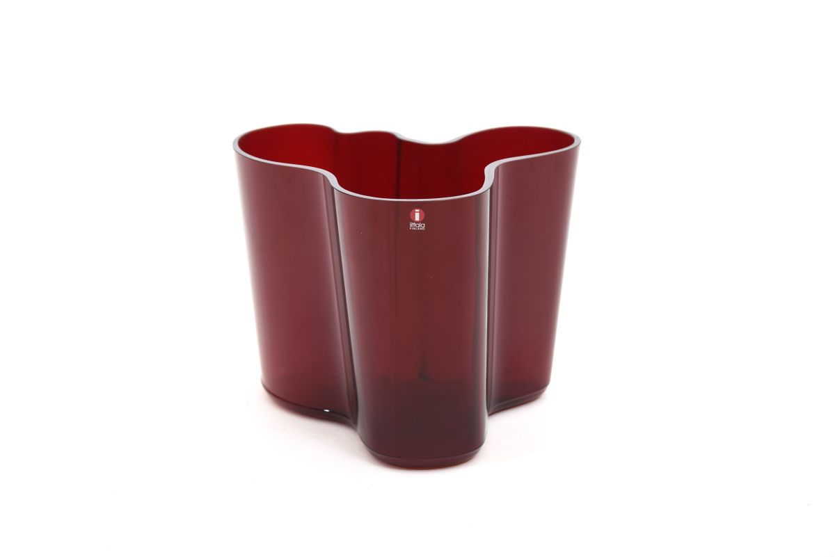 Aalto Alvar aalto vase iittala red nr 383