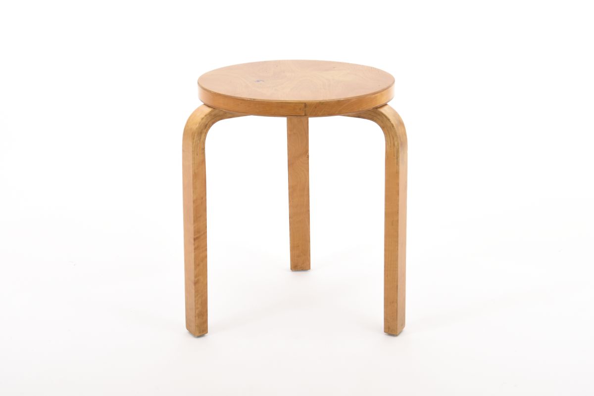 Aalto Alvar Stool 60 birch before 60s