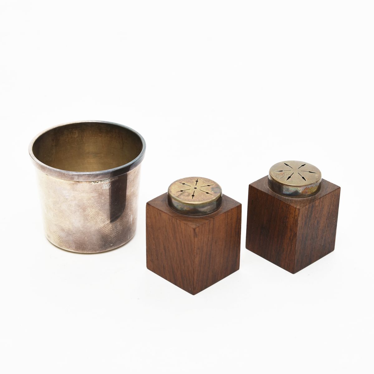 Gardberg Bertel sugar and pepper cruet