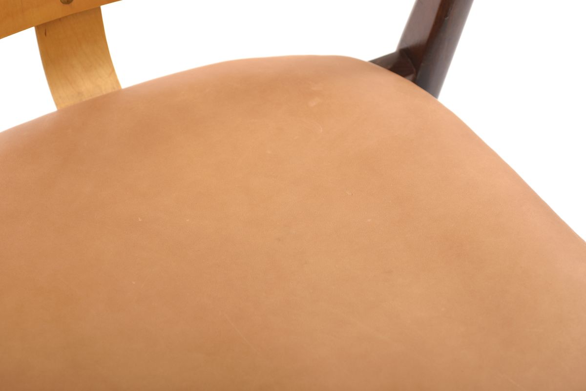 Tapiovaara Ilmari Domus chair leather seat 07