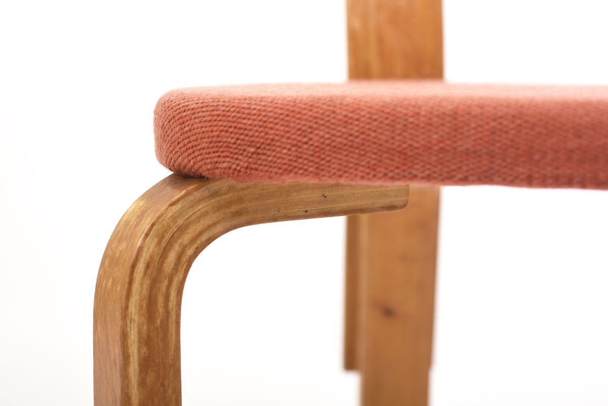 Aalto Alvar Chair A65 red 04