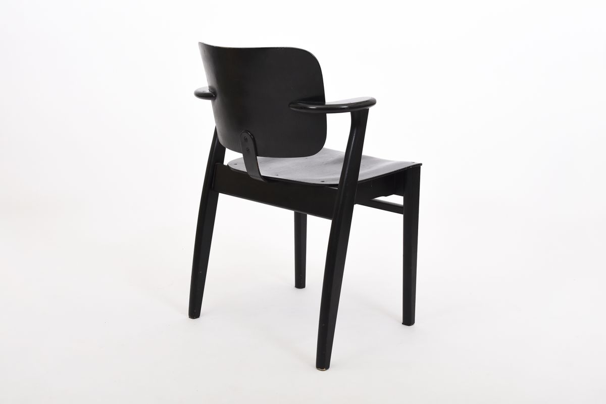 Tapiovaara ilmari Domus chair black back