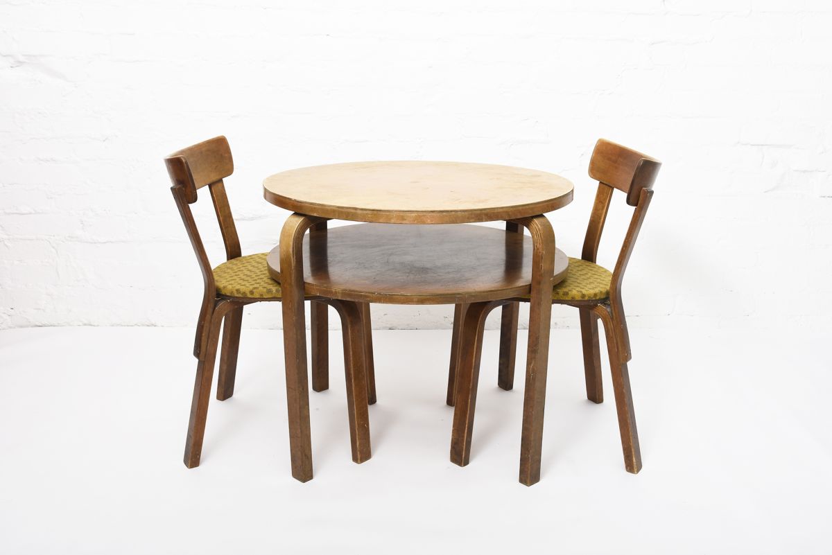 Aalto Alvar round table set
