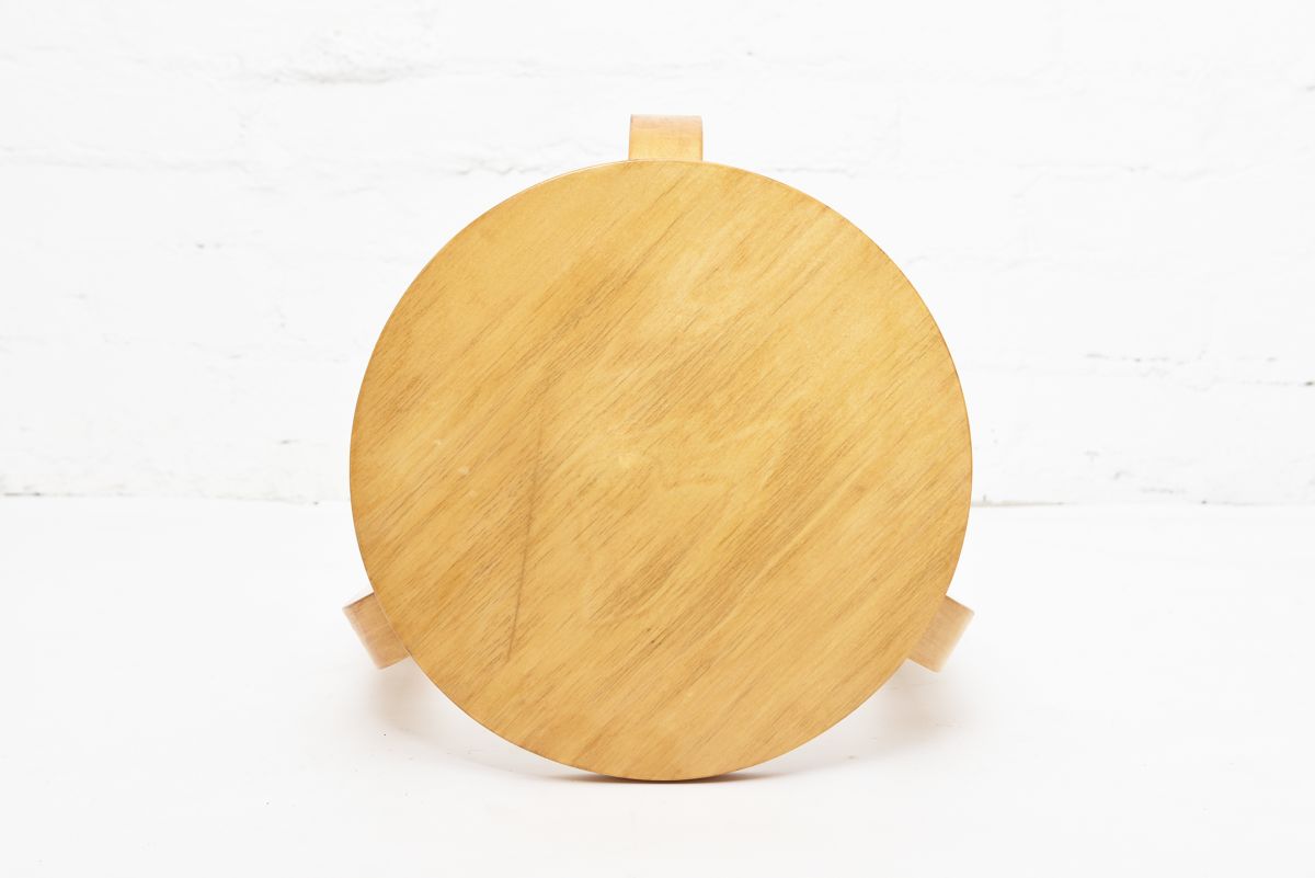 Aalto Alvar Stool60 circa 1950 set top3
