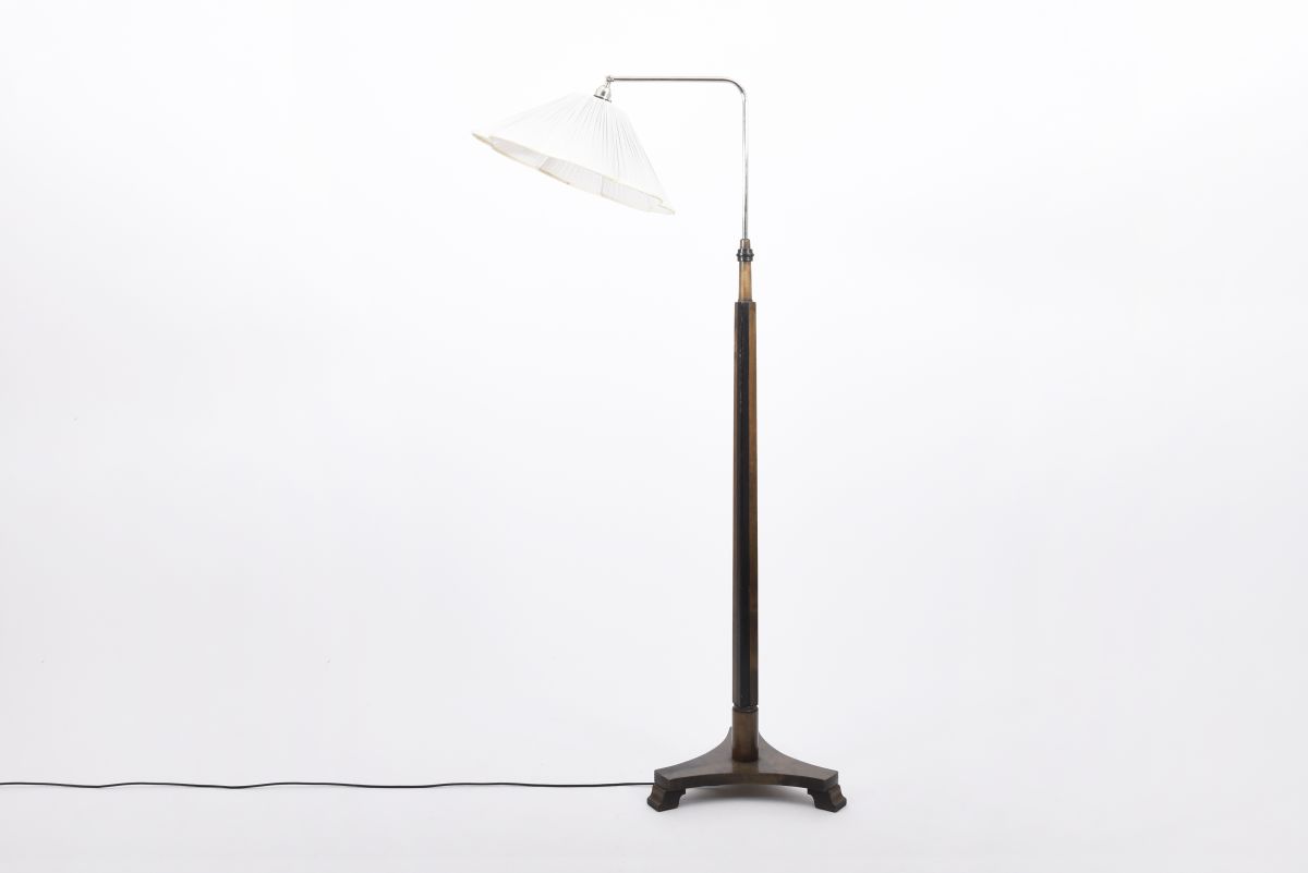 Hahl Birger Deco functionalist floor lamp