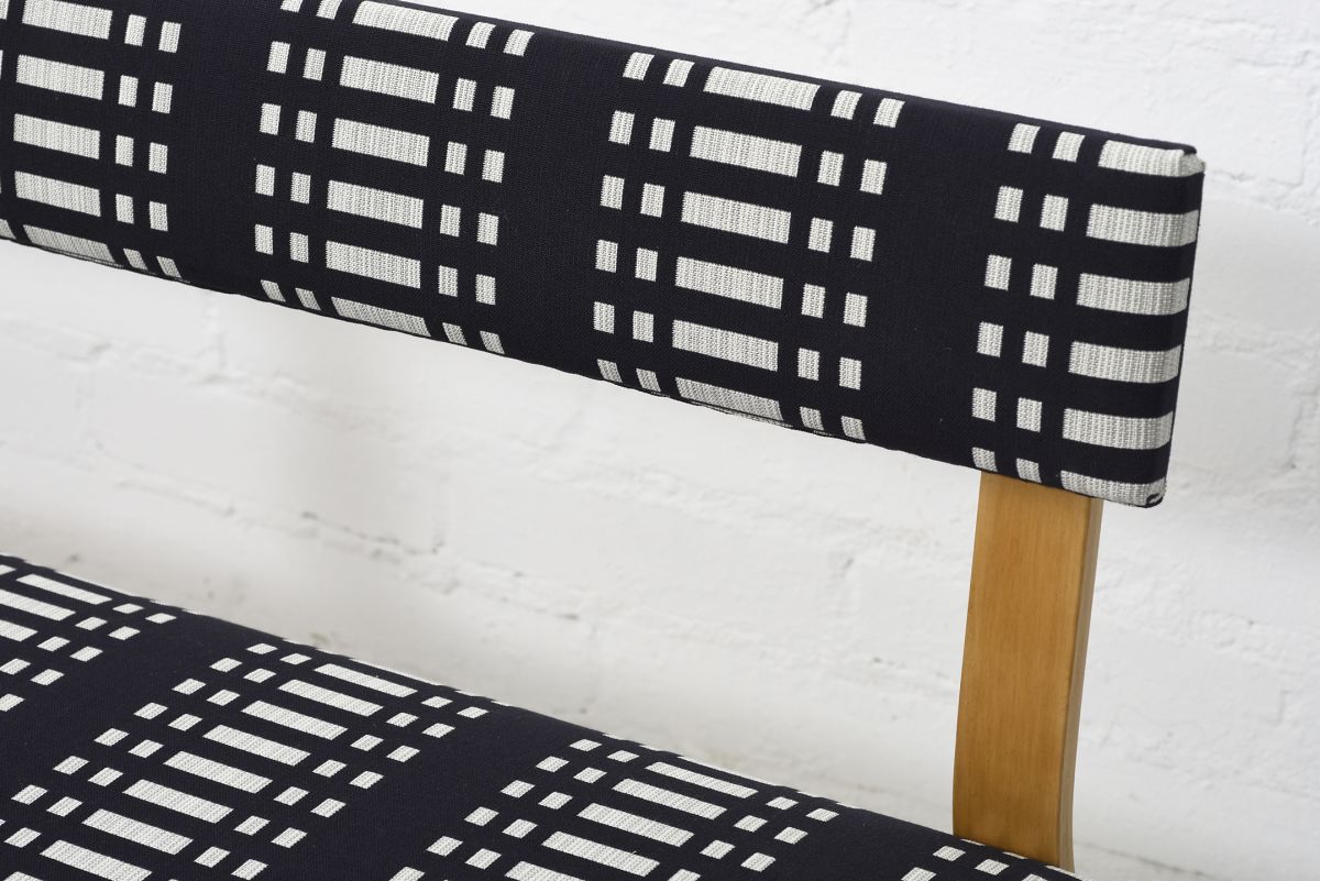 Aalto Alvar Rare long bench JG fabric 02