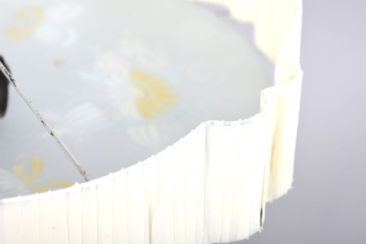 Tynell Paavo chandelier1950 hand paint glass 06 1