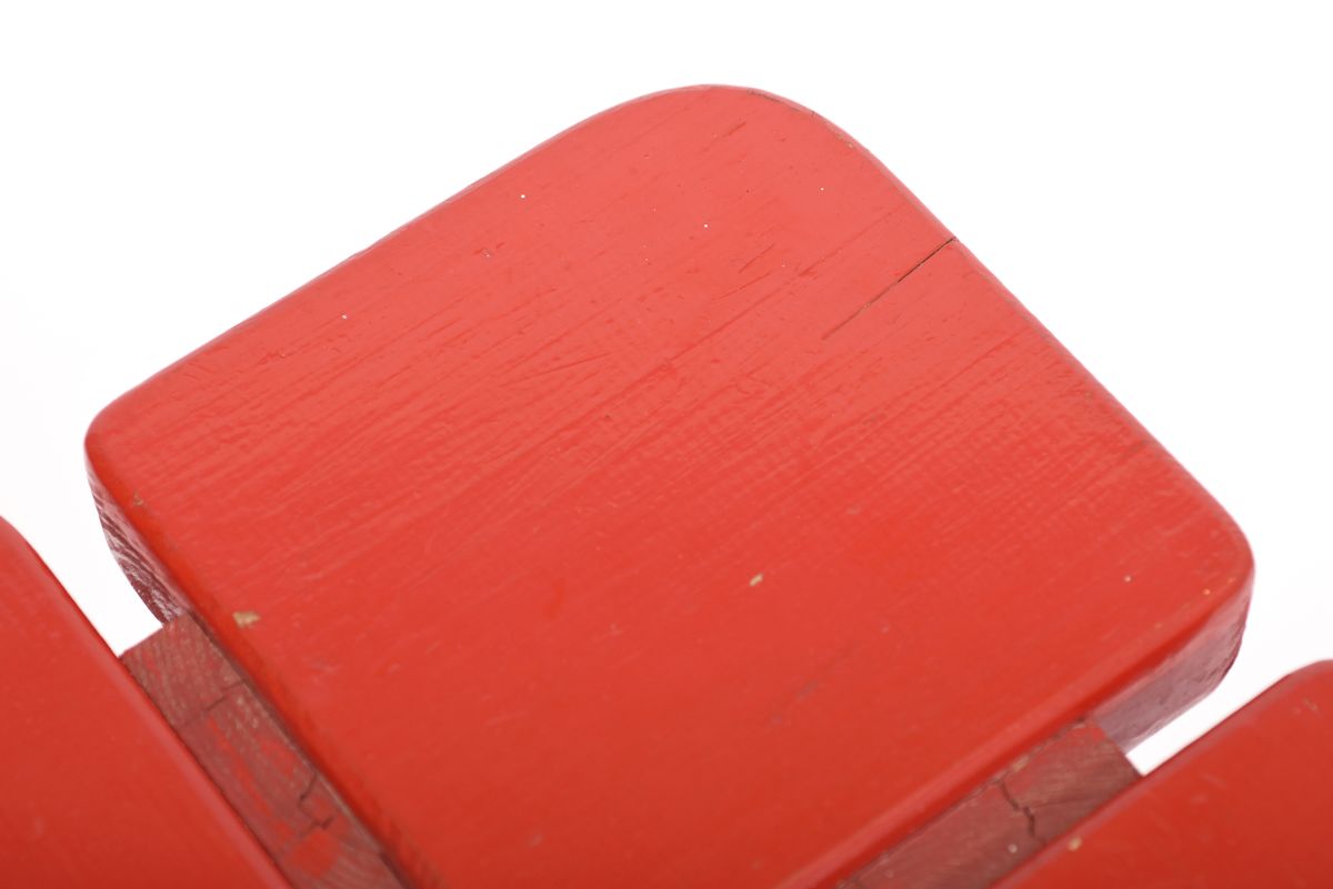 Peippo Rauni Apila stool red 01
