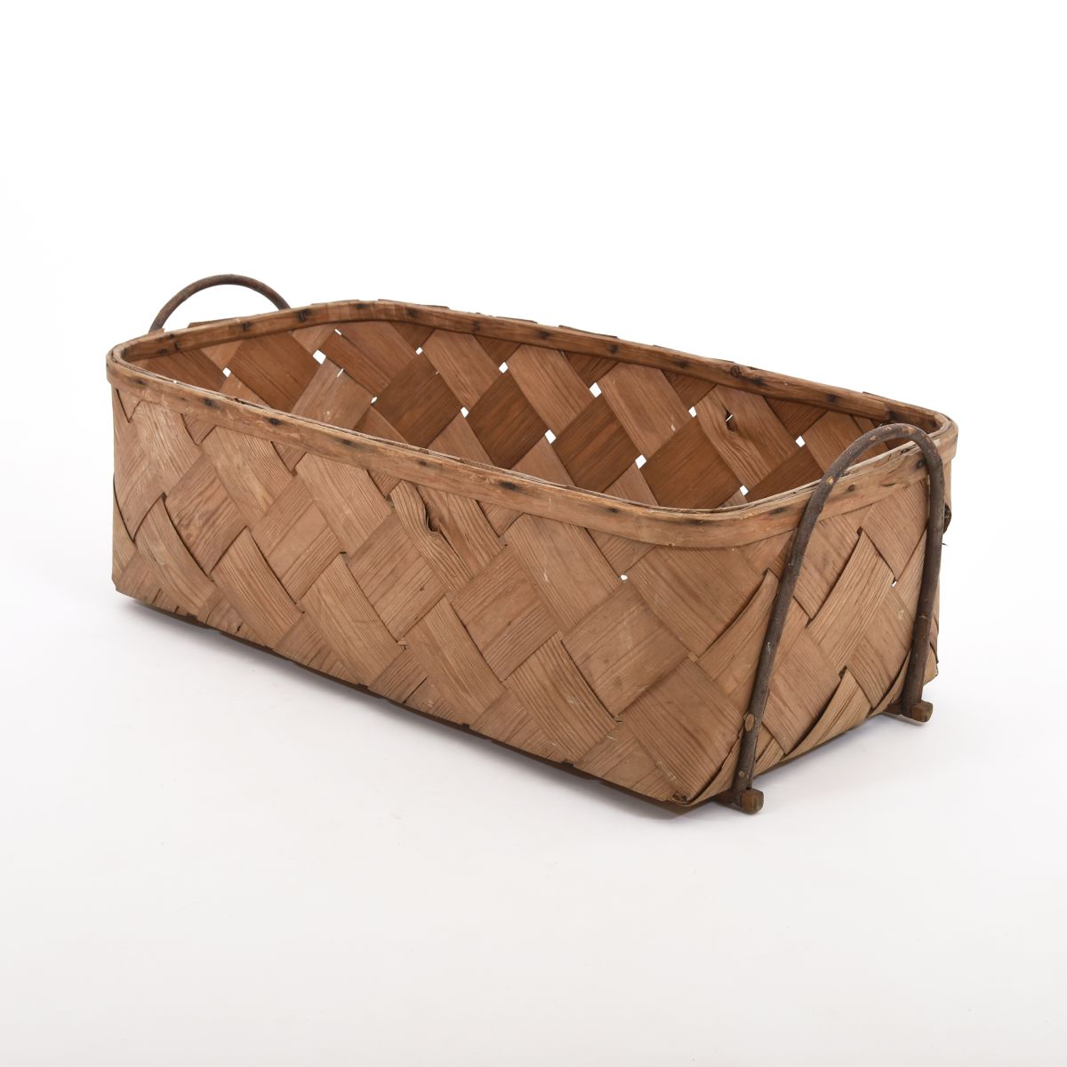 Anonymous Large finnish wooden basket
