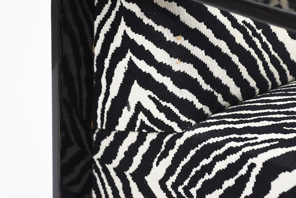 Alvar Aalto Armchair44 Zebra details7