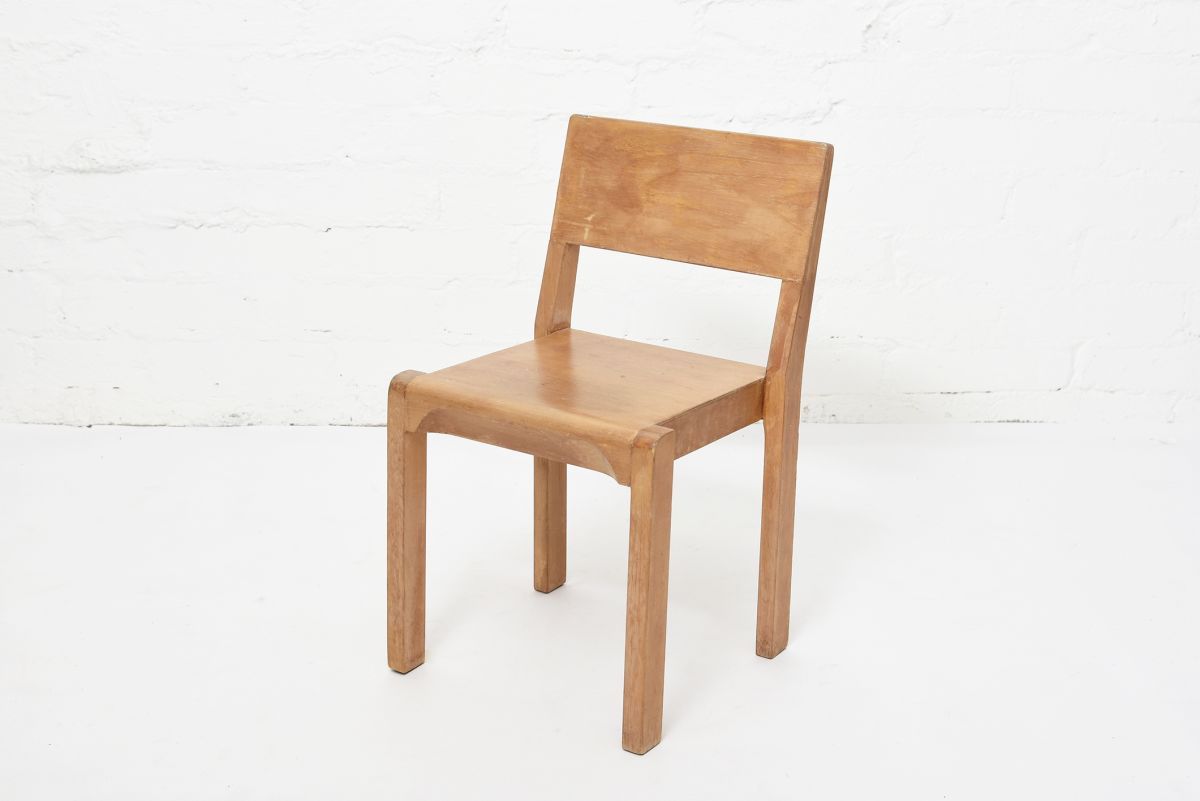 Aalto Aino Alvar Kids chair wood front