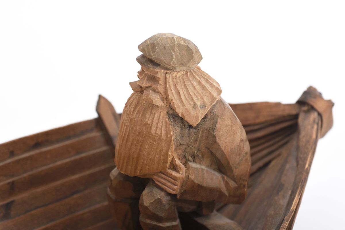 Anonymous Old man on a boat 01