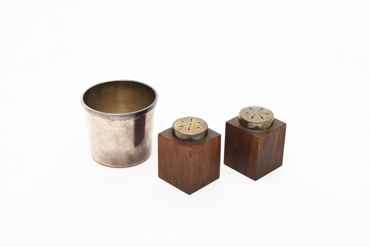 Gardberg Bertel sugar and pepper cruet