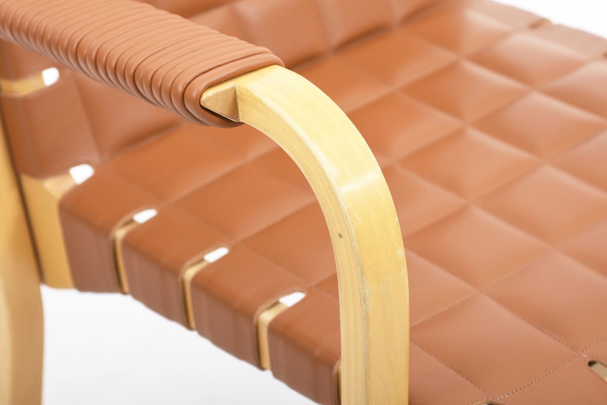 Aalto Alvar Armchair 45 cogniac 05