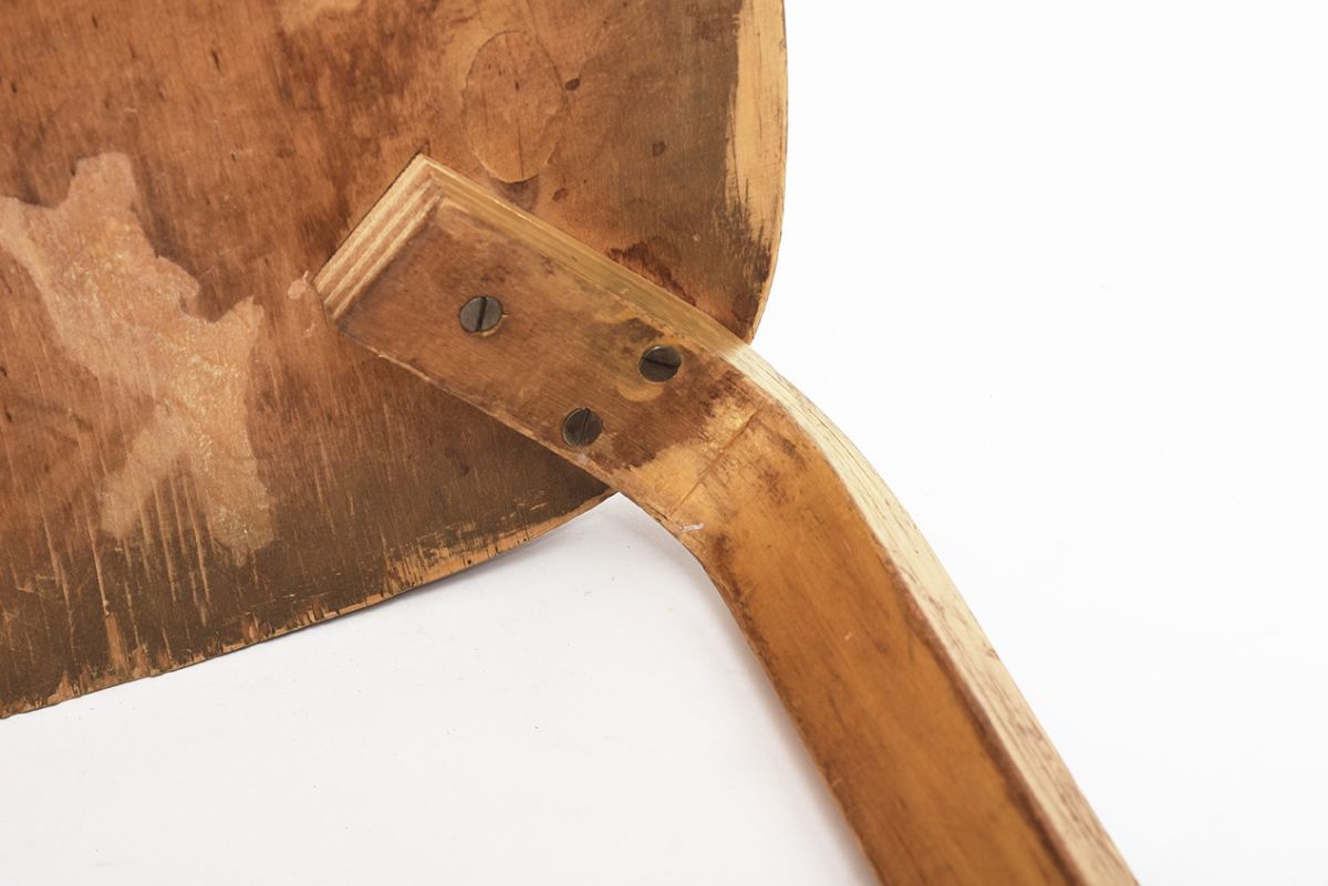 Aalto Chair69 Patinated Birch details11