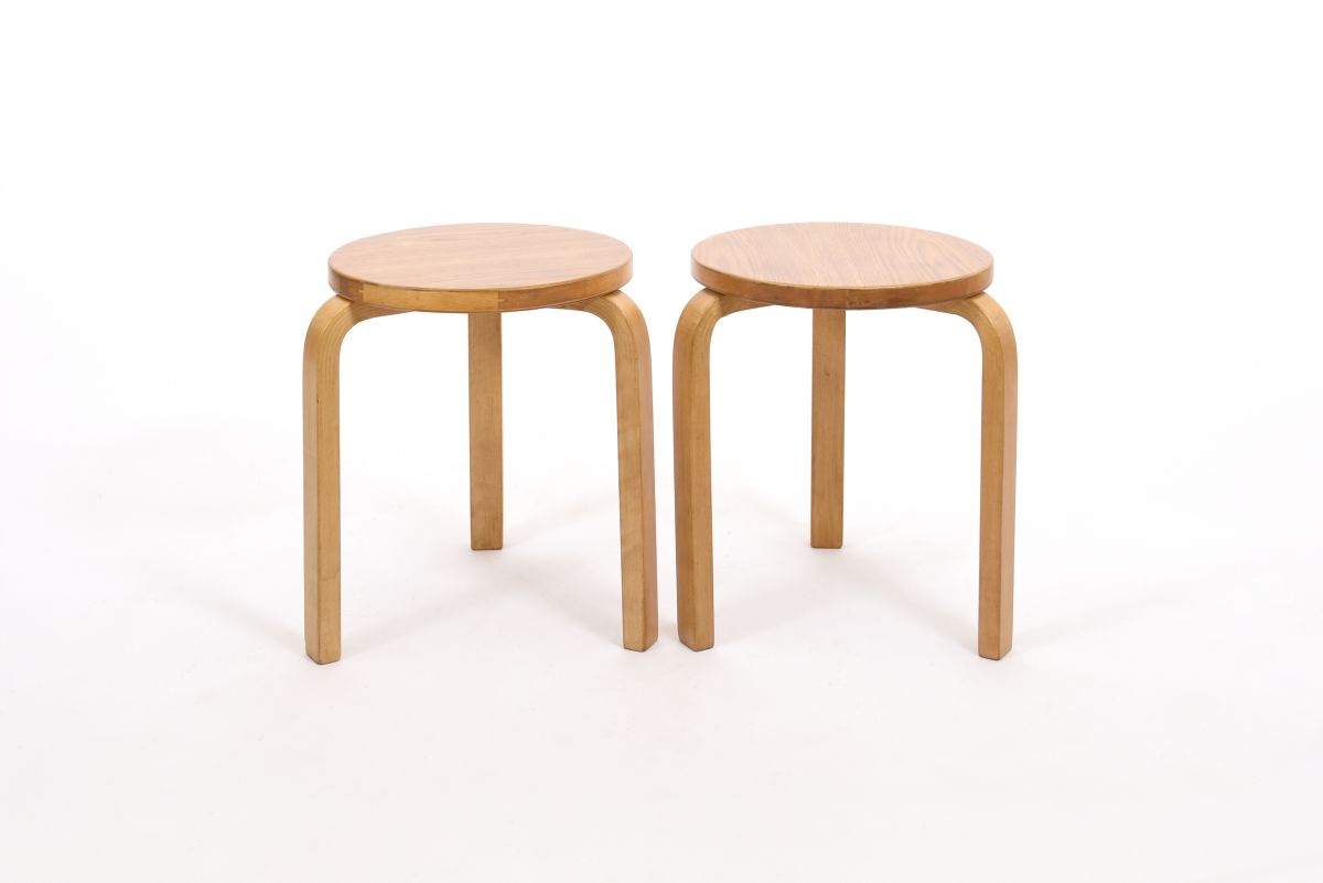 Aalto Alvar Stool 60 pair pair