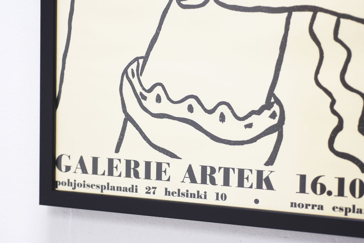 Anonymous Galeria Artek Exhibition poster 1975 02