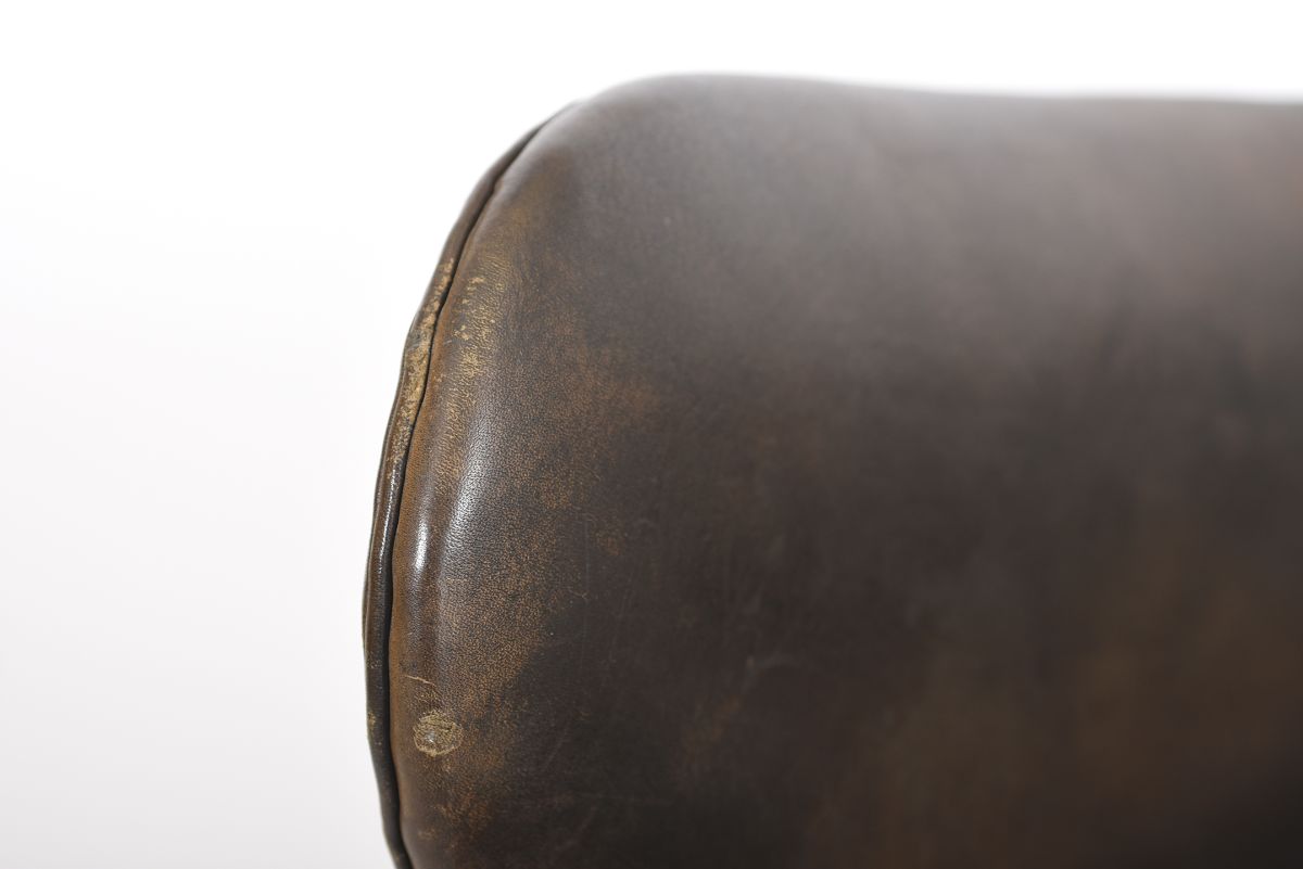 Jacobsen Arne Egg lounge chair leather 03