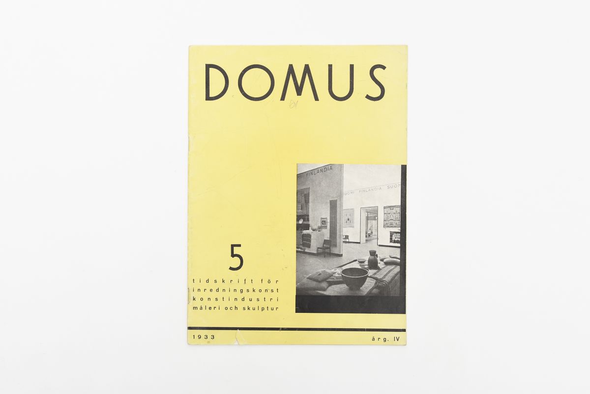 Domus 1933 nro 5