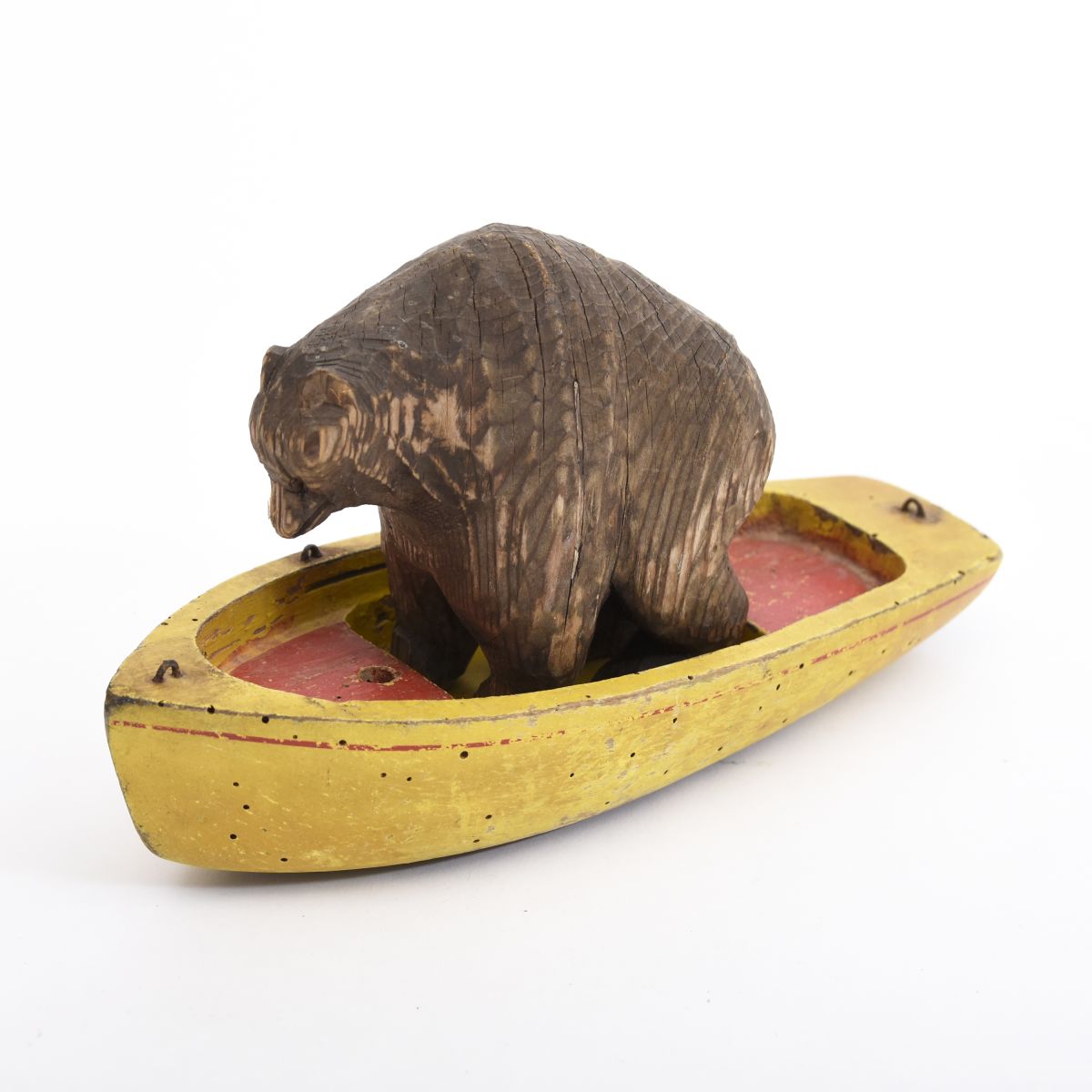 Anonymous Bear on a boat