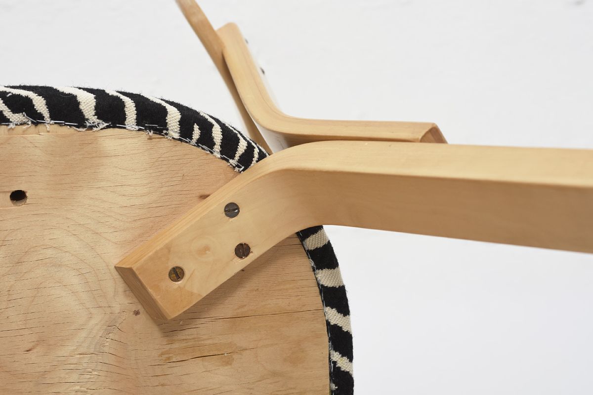 Alvar Aalto 69chairs Zebra Set details7