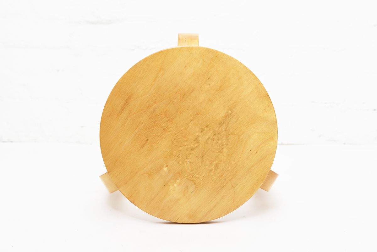 Aalto Alvar Stool60 circa 1950 set top2