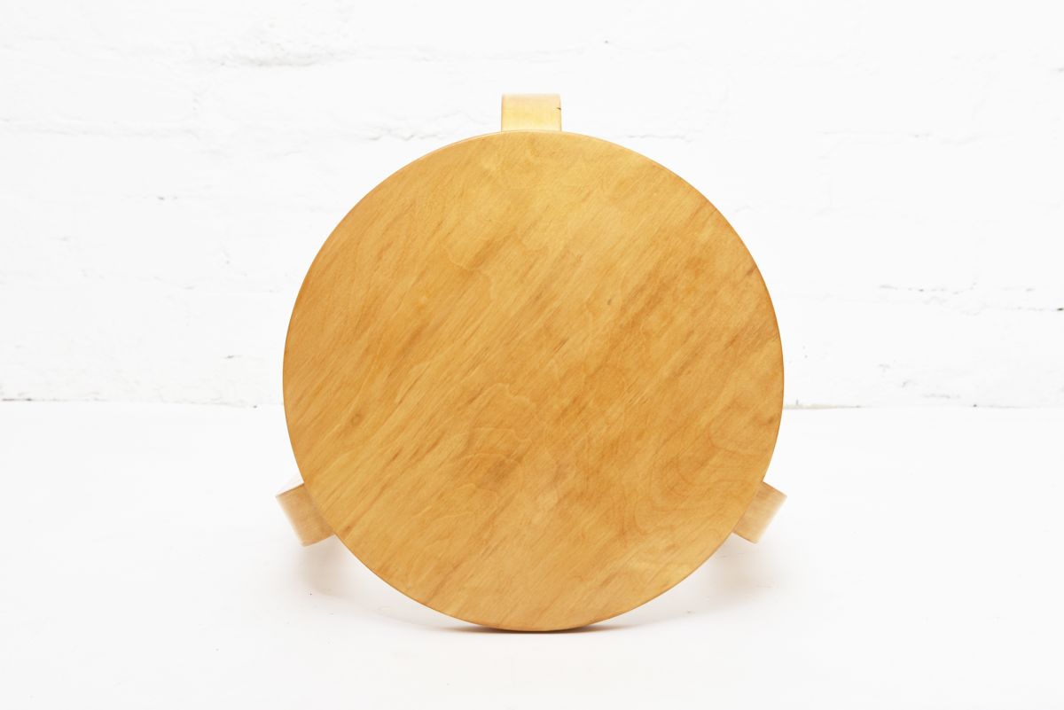 Aalto Alvar Stool60 circa 1950 set top1