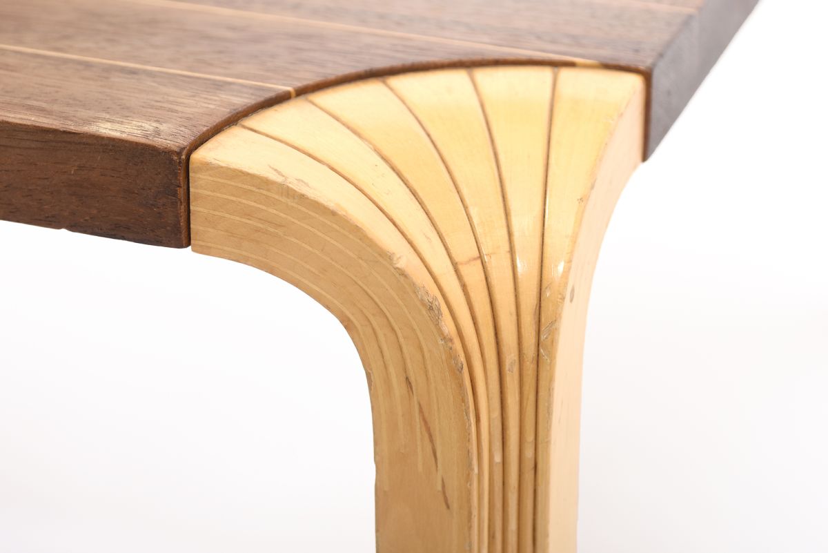 Aalto Alvar X legged coffee table 80x80 05