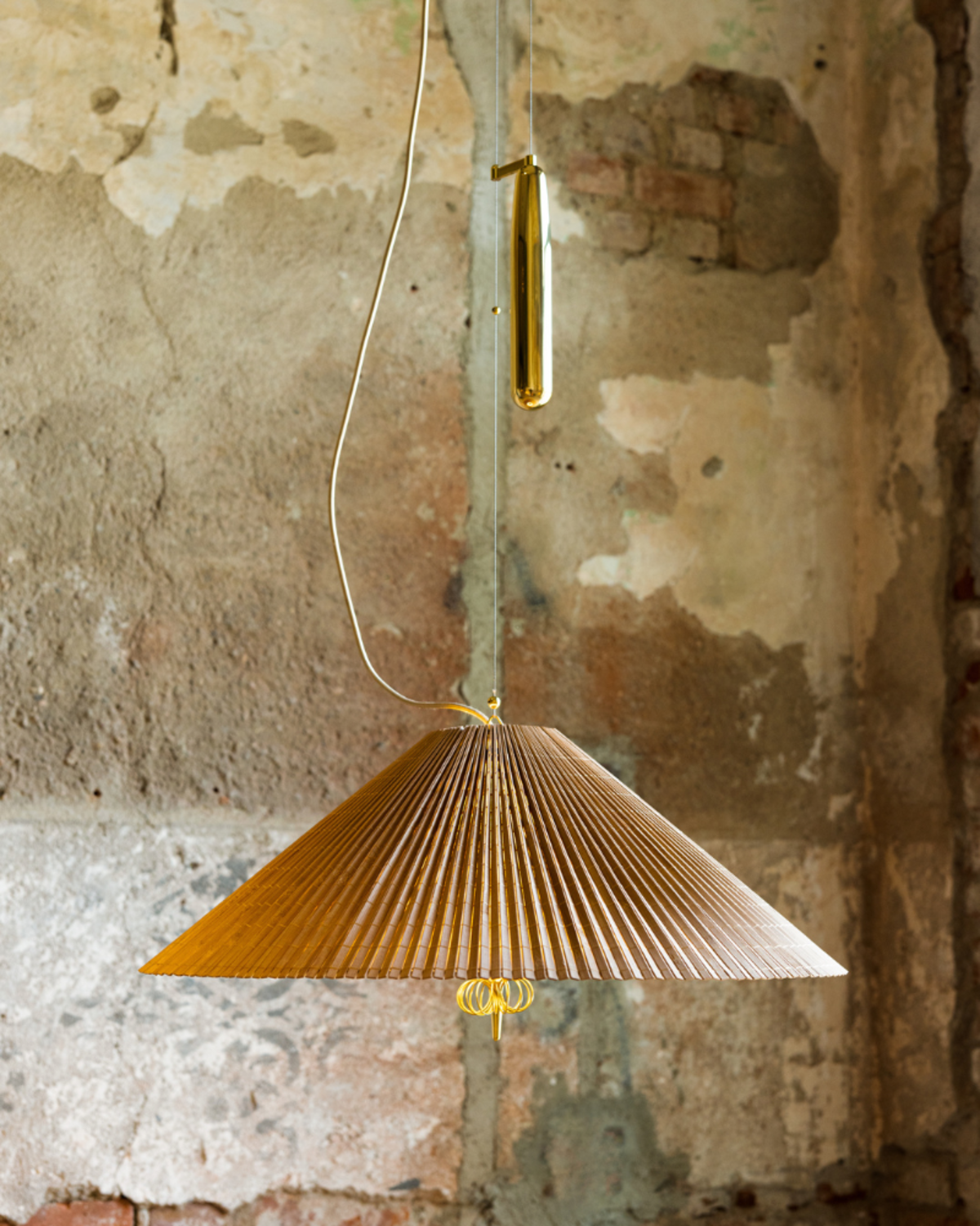 Tynell A1972 riippuvalaisin 60 cm messinki bambu