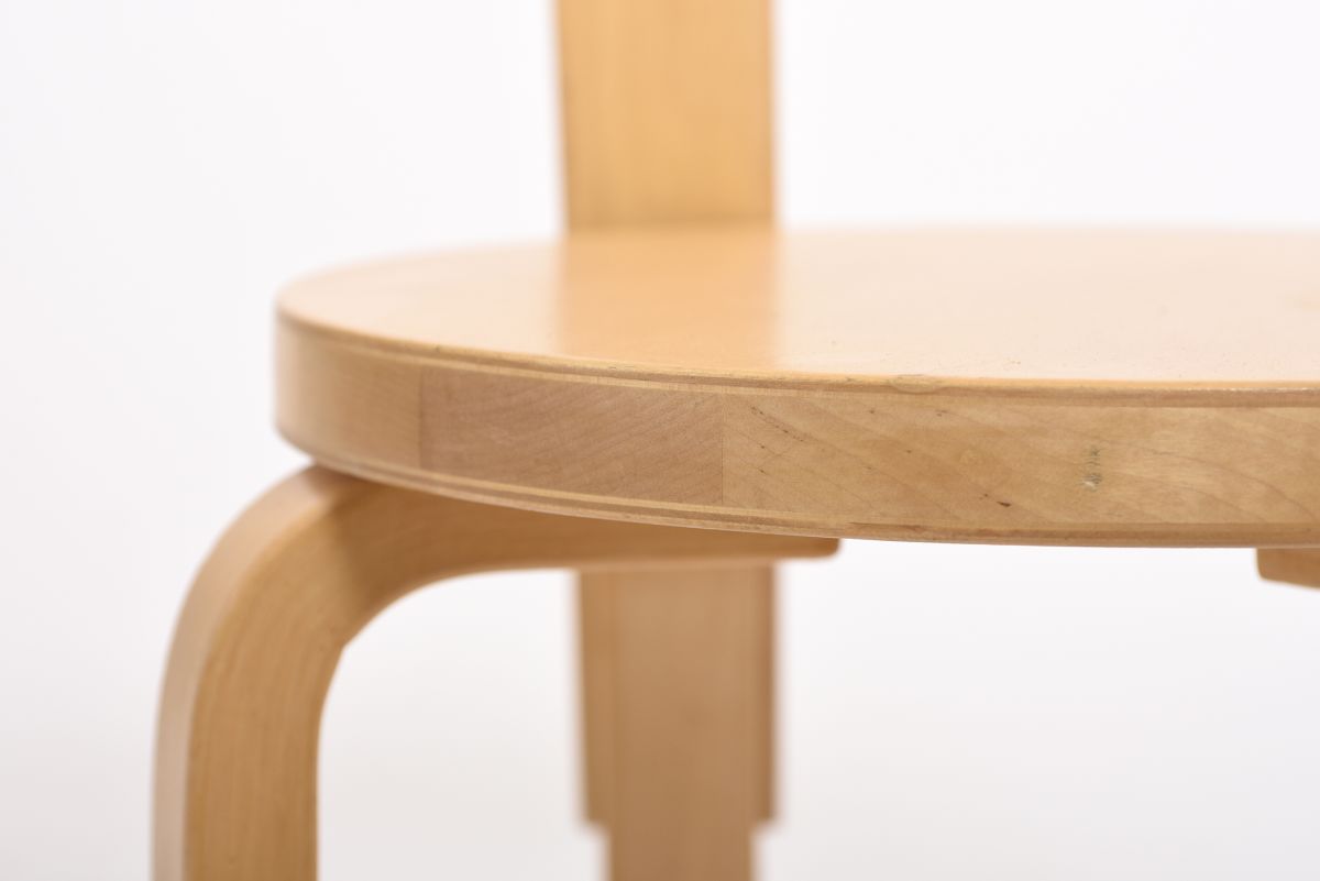 Aalto Alvar Chair N65 birtch pair 04