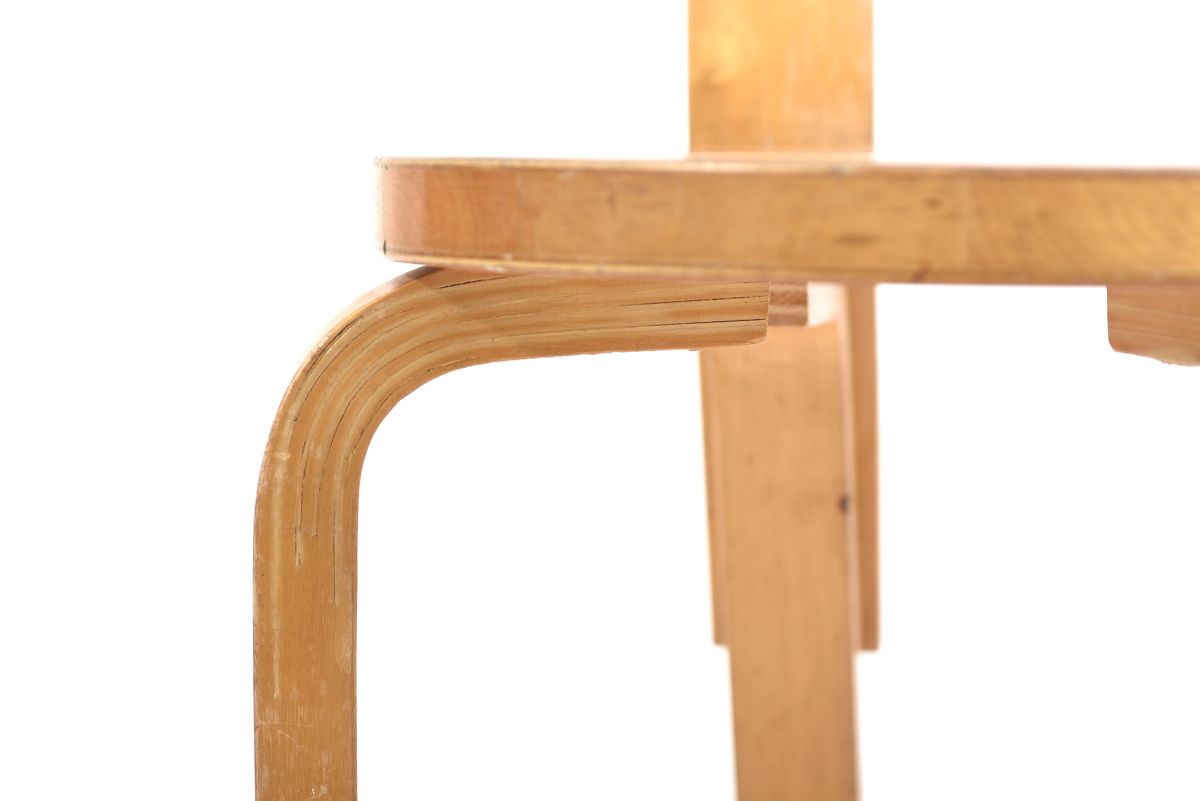 Aalto Alvar Chair N65 birch 1940s 08