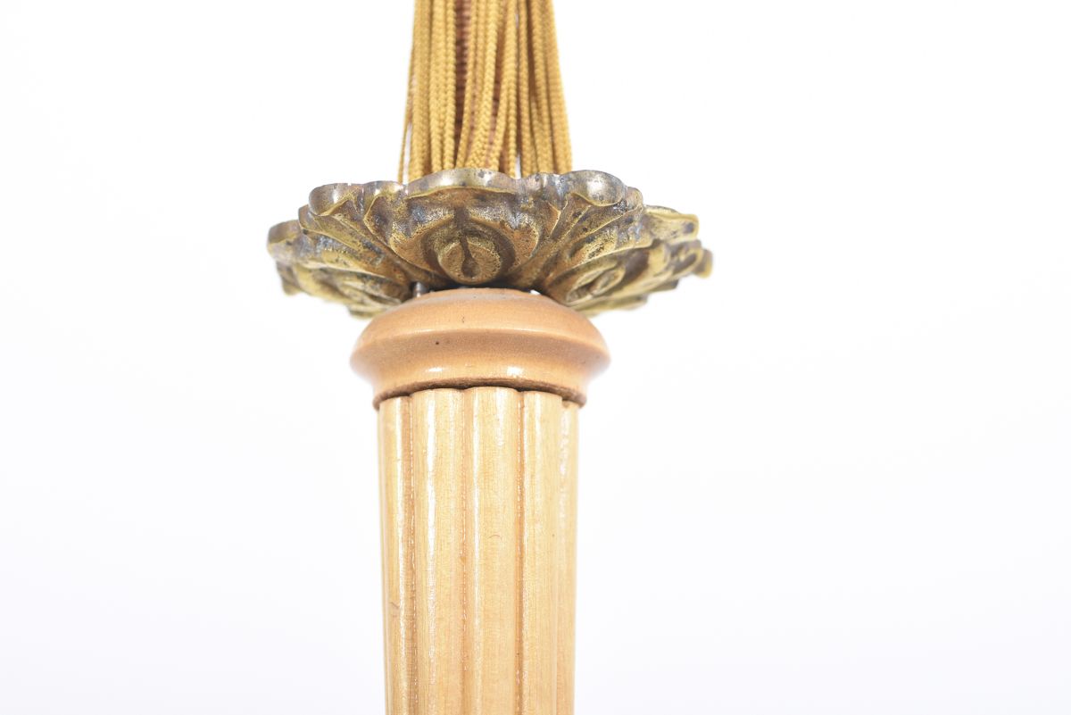 Tynell Paavo chandelier1950 hand paint glass 04