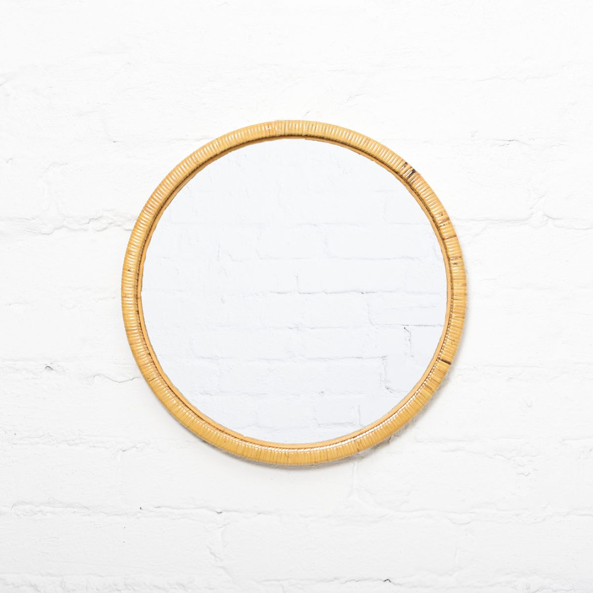 Anonymous Finnish round wall mirror