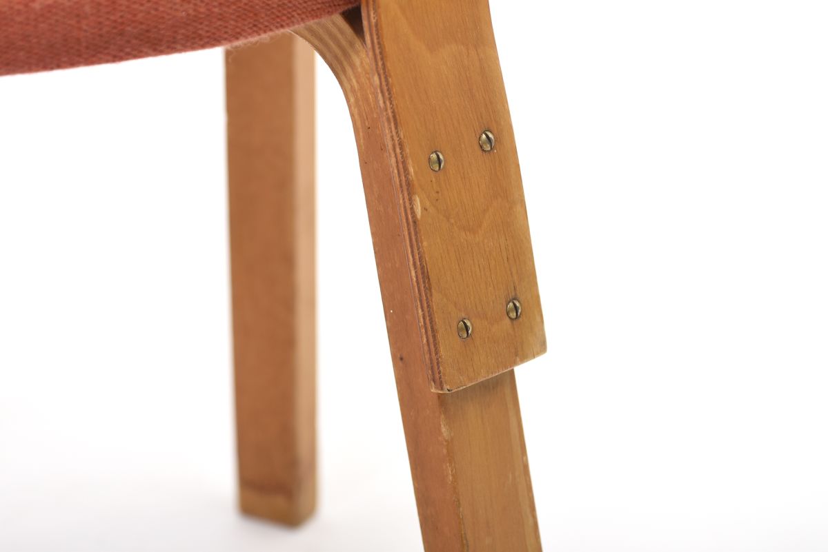 Aalto Alvar Chair A65 red 06