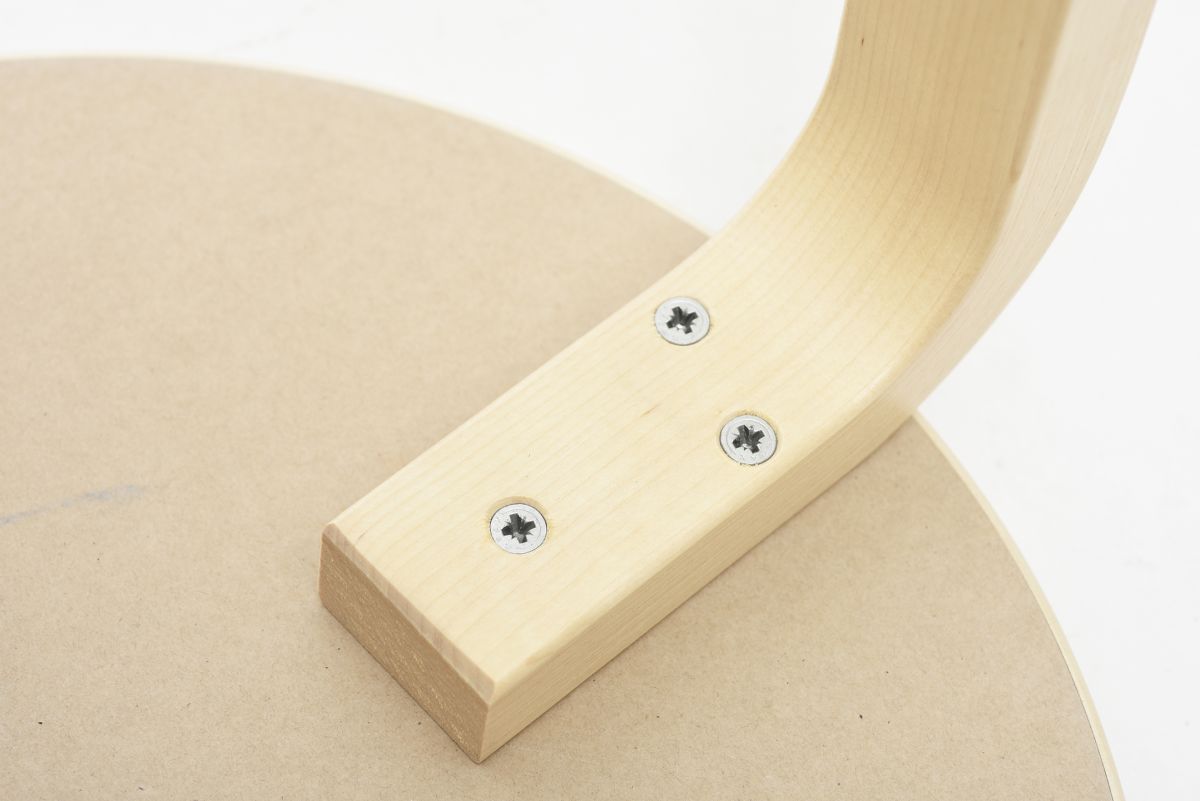 Aalto Alvar Stool E60 black lino 4 05