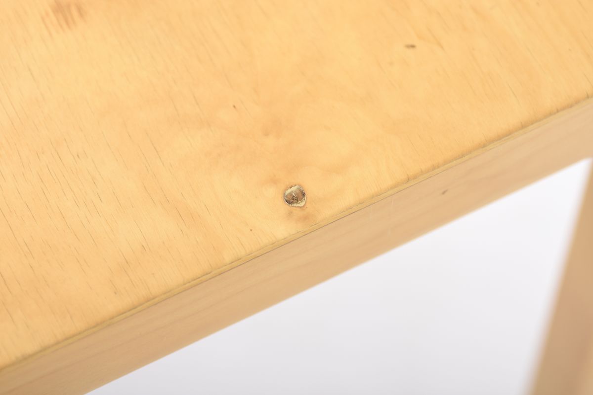 Aalto Alvar streight leg table birch 02