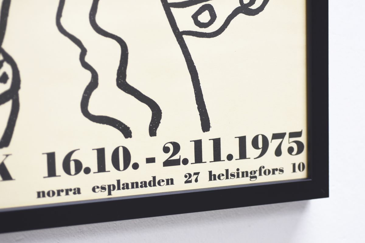 Anonymous Galeria Artek Exhibition poster 1975 03