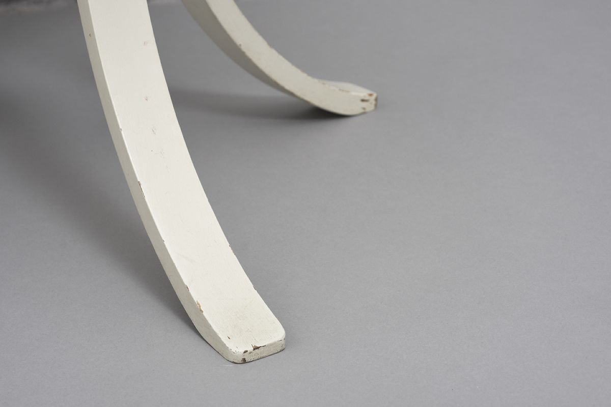Tapiovaara White Side Table details6