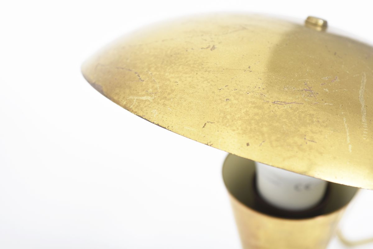 Anonymous brass wall lamp 06