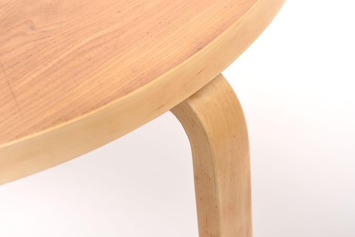 Aalto Alvar L leg elm veneered side table 02 2