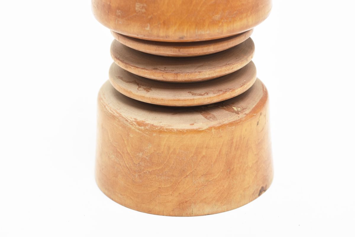 Anonymous Massive wood Candle holder 04