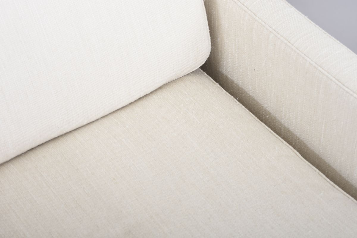 Aalto Alvar Armchair 511 white wool fabric 05