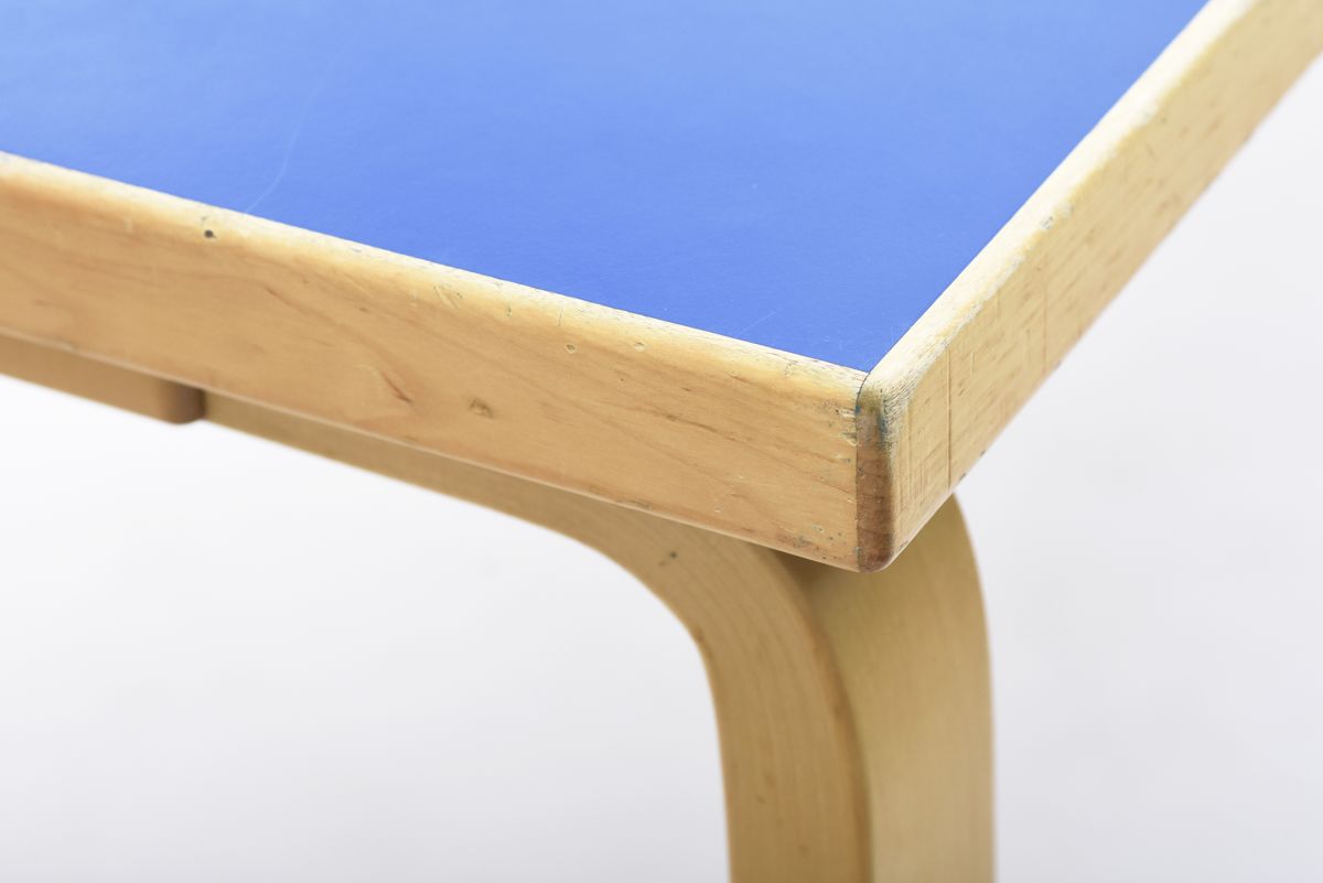 Aalto Alvar Table 180cm blue 03