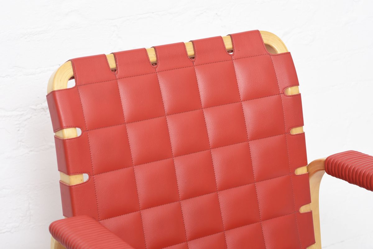 Aalto Alvar Armchair 45 red 01