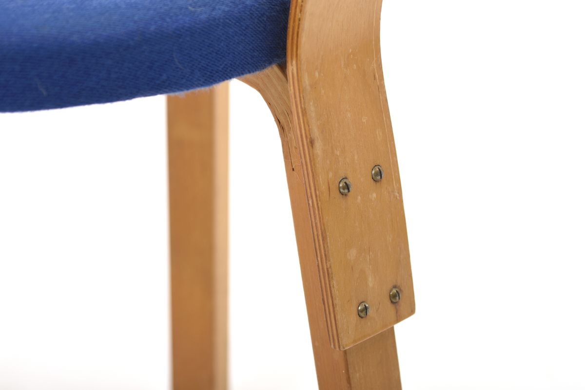 Aalto Alvar Chair A65 blue 06