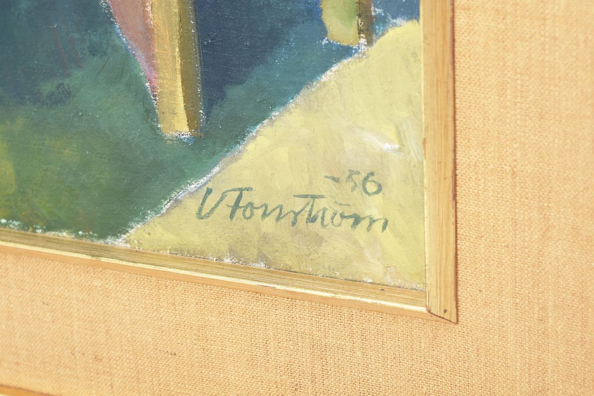 Oil Paint Artek table 04