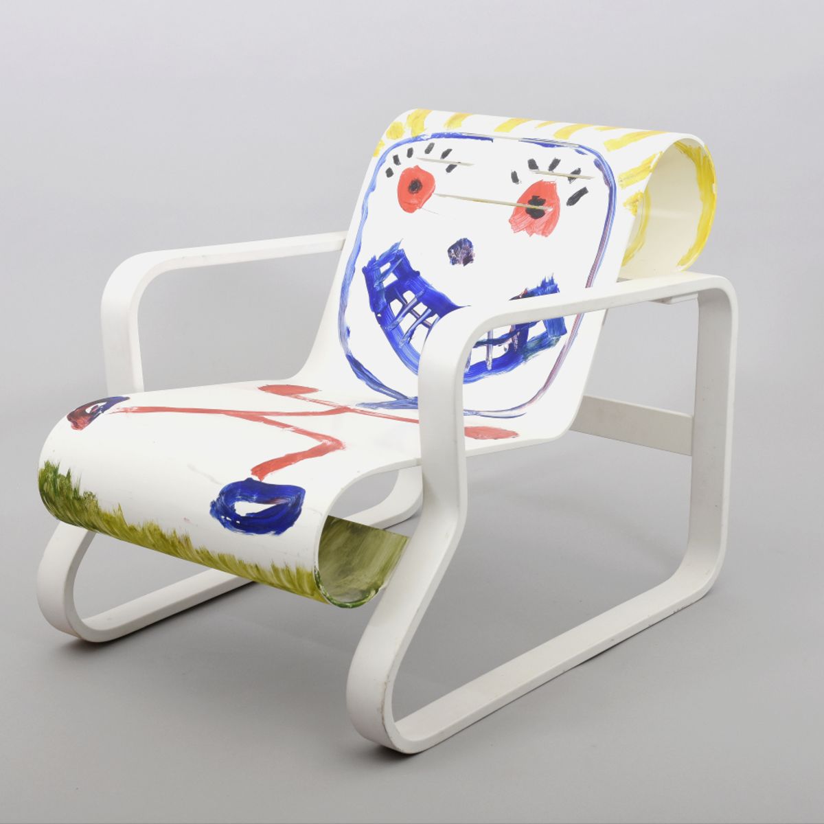 Aalto Alvar Paimio chair with illustration