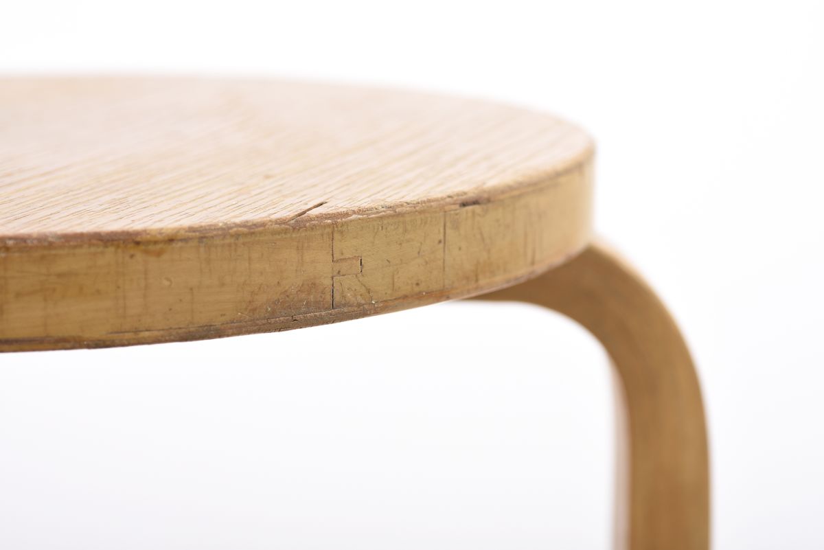 Aalto Alvar Stool 60 birch 1950 04