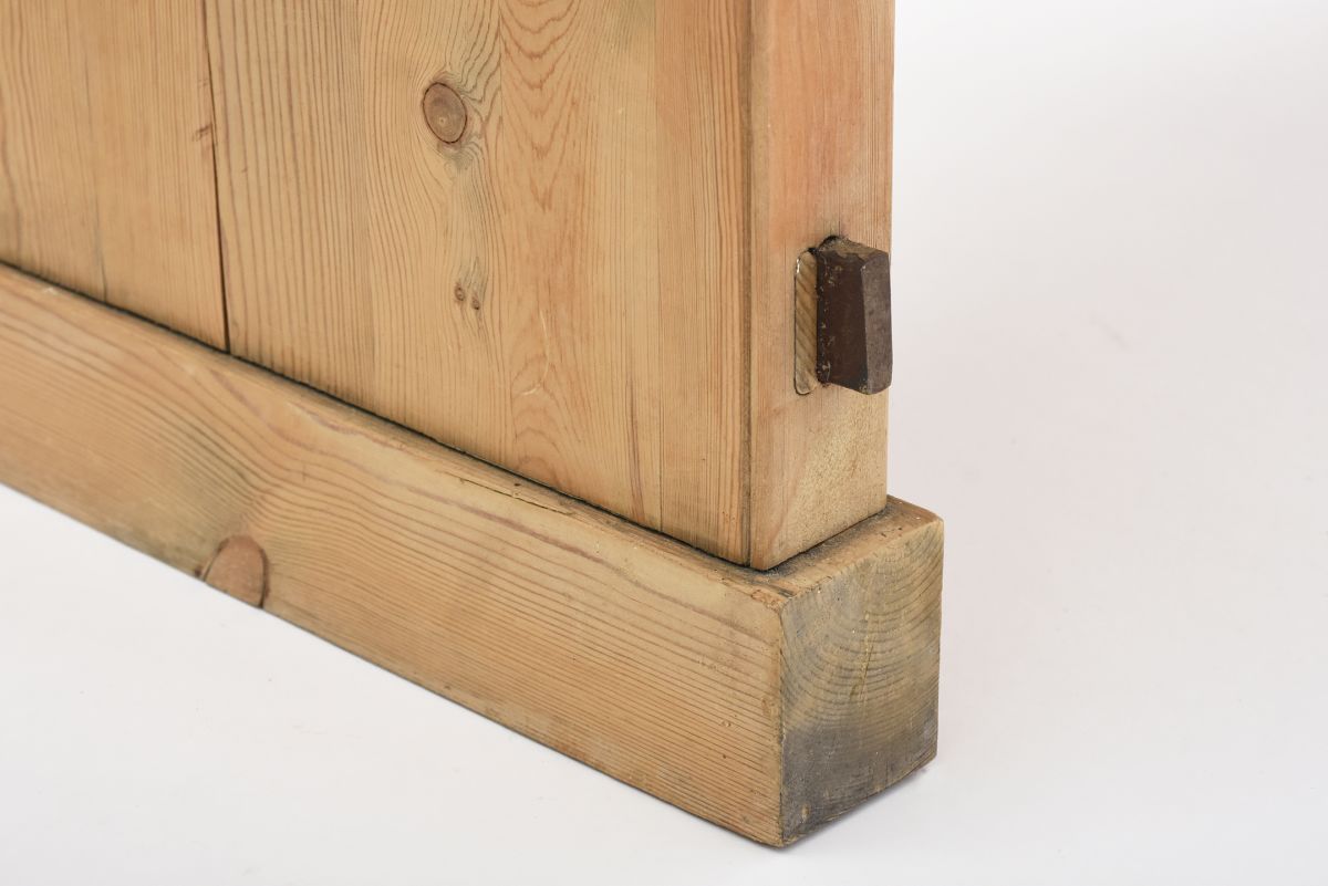 Anonymous Art nouveau pine bench 1910 1920 08