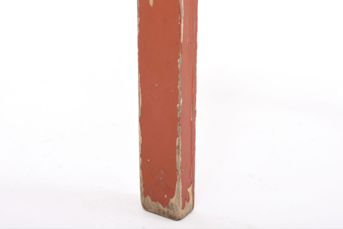Aalto Alvar Stool 60 red painted 06